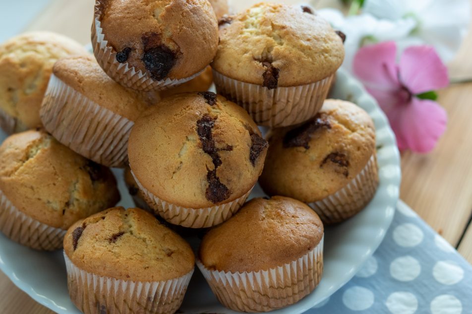 Muffiny z czekoladą