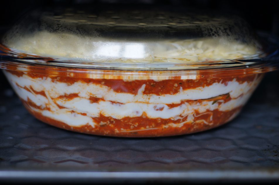 Lasagne z sosem bolońskim