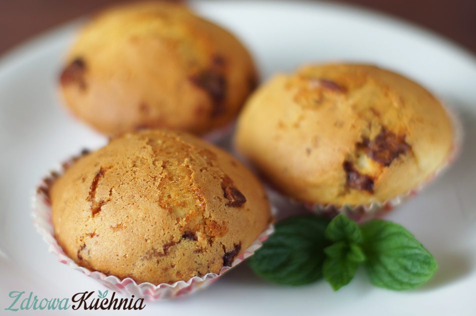 Muffiny z czekoladą