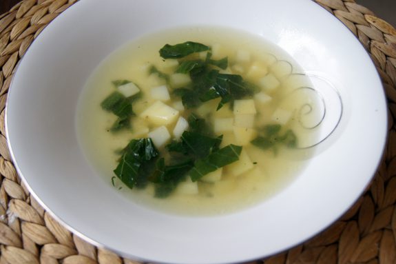Oberiba – zupa z kalarepy