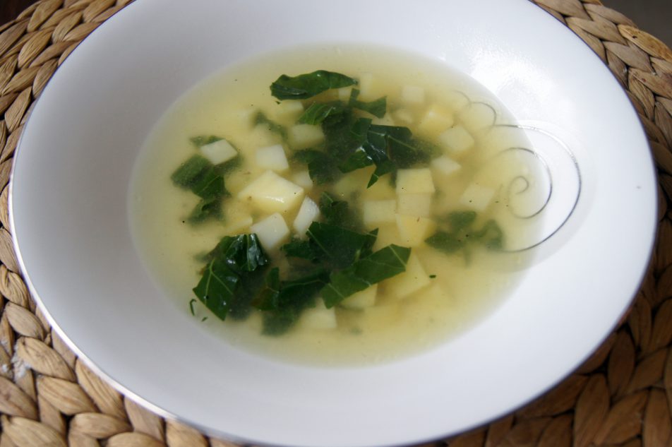 Oberiba – zupa z kalarepy