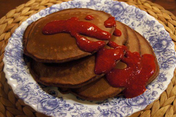 Pancakes kakaowe