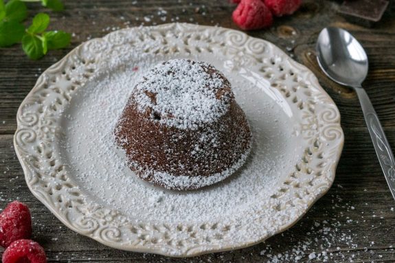 Fontant czekoladowy (Lava cake)
